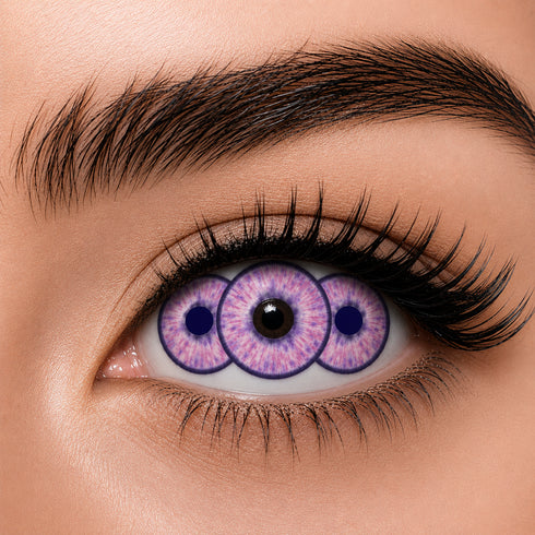 【Sclera】 Pink Zombie (3 irises)