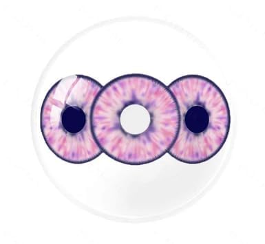 【Sclera】 Pink Zombie (3 irises)