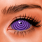 Rinnegan - lentille sclérale Naruto cosplay/Halloween ZenKon