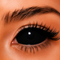 【Sclera】Black / Black (Purchase of only one lens possible)