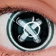 Button - lentille de couleur ブラインド&メッシュ cosplay/Halloween ZenKon (vue 1)