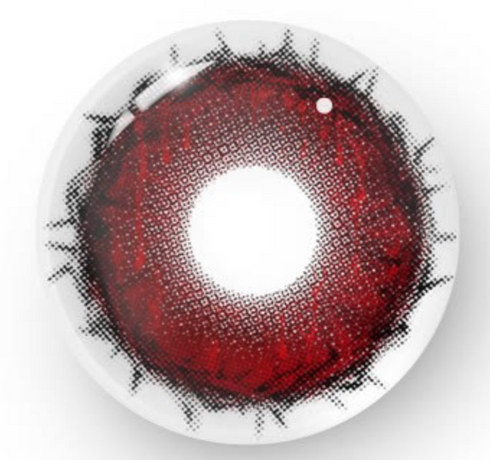Blood Thorn - lentille de couleur cosplay/Halloween ZenKon (vue 2)