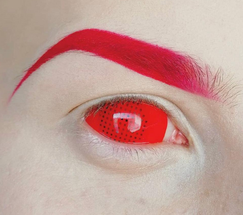 【Sclera】Red Mesh