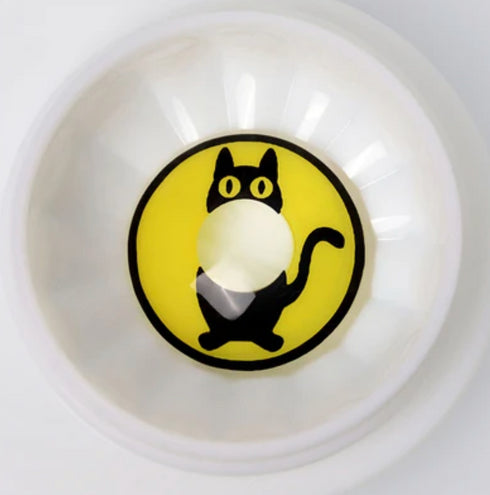 黒猫- SFX-EYES 全眼カラコン 特殊カラコン コスプレ ハロウイン オーダーメイド アニメ 漫画 度付き 度入り 度あり