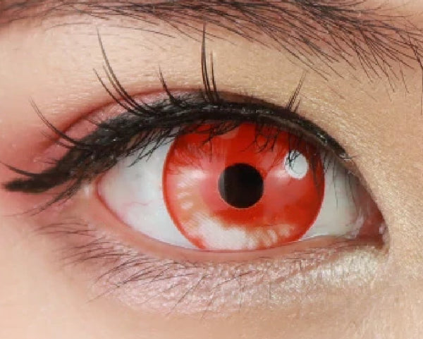 可莉(クレー) 【原神】【度付き可能】- SFX-EYES 全眼カラコン 特殊カラコン コスプレ ハロウイン オーダーメイド アニメ 漫画 度付き 度入り 度あり