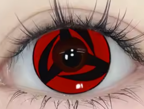 Mangekyo Sharingan V2 - lentille de couleur ナルト cosplay/Halloween ZenKon