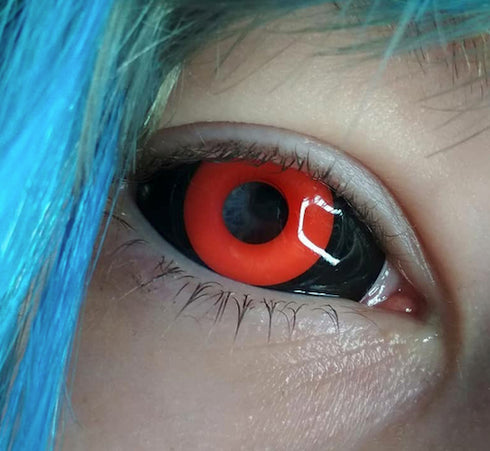 【全眼】金木 研【東京喰種】 (一枚単品可能)- SFX-EYES 全眼カラコン 特殊カラコン コスプレ ハロウイン オーダーメイド アニメ 漫画 度付き 度入り 度あり