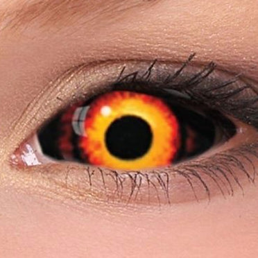 【全眼】ヘルボーイ- SFX-EYES 全眼カラコン 特殊カラコン コスプレ ハロウイン オーダーメイド アニメ 漫画 度付き 度入り 度あり