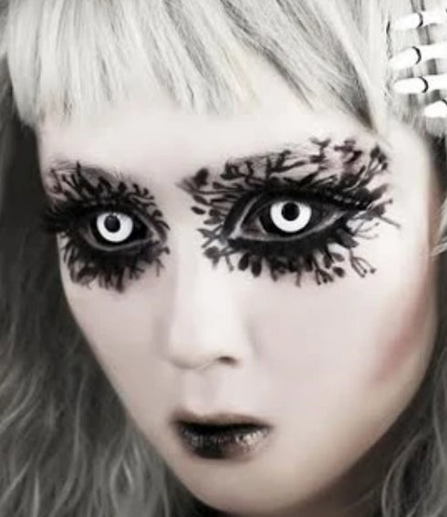 【全眼】マンソン 【一枚単品可能】- SFX-EYES 全眼カラコン 特殊カラコン コスプレ ハロウイン オーダーメイド アニメ 漫画 度付き 度入り 度あり