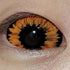 【全眼】オレンジエルフ- SFX-EYES 全眼カラコン 特殊カラコン コスプレ ハロウイン オーダーメイド アニメ 漫画 度付き 度入り 度あり