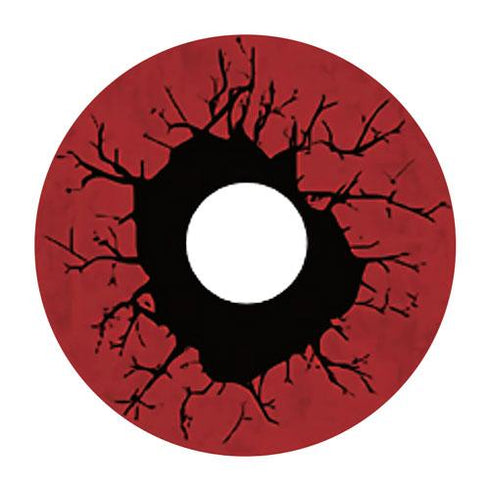 【全眼】レッドレージ- SFX-EYES 全眼カラコン 特殊カラコン コスプレ ハロウイン オーダーメイド アニメ 漫画 度付き 度入り 度あり