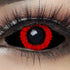【全眼】レッドショック- SFX-EYES 全眼カラコン 特殊カラコン コスプレ ハロウイン オーダーメイド アニメ 漫画 度付き 度入り 度あり