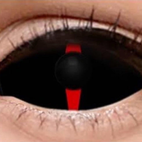 【全眼】レッドスペアー- SFX-EYES 全眼カラコン 特殊カラコン コスプレ ハロウイン オーダーメイド アニメ 漫画 度付き 度入り 度あり
