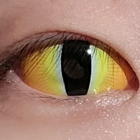 Sauron - lentille sclérale cosplay/Halloween ZenKon