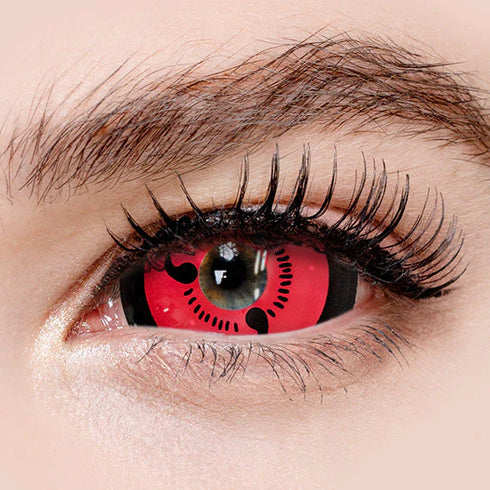 Sharingan - lentille sclérale Naruto cosplay/Halloween ZenKon