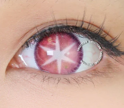 推しの子(V1) (3種類)【度付き可能】- SFX-EYES 全眼カラコン 特殊カラコン コスプレ ハロウイン オーダーメイド アニメ 漫画 度付き 度入り 度あり