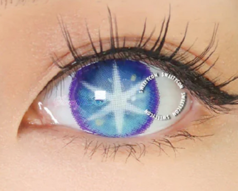 推しの子(V1) (3種類)【度付き可能】- SFX-EYES 全眼カラコン 特殊カラコン コスプレ ハロウイン オーダーメイド アニメ 漫画 度付き 度入り 度あり