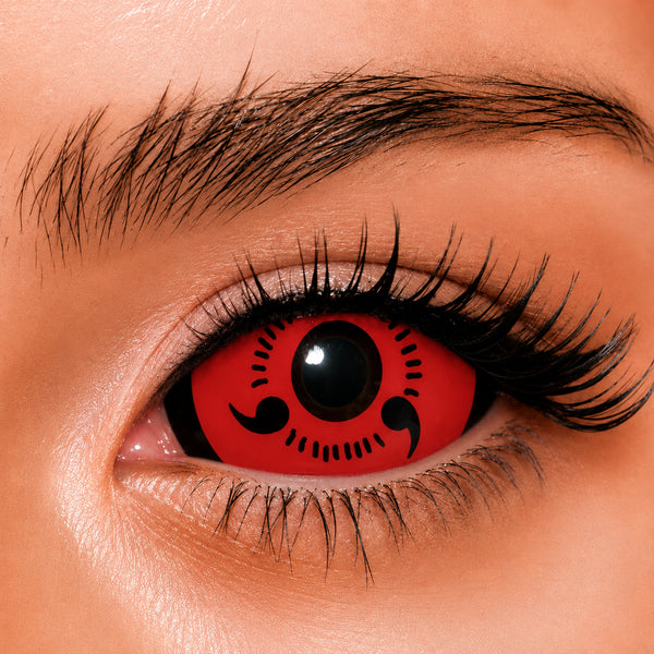 Sharingan - lentille sclérale Naruto cosplay/Halloween ZenKon