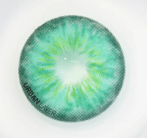 Amazon - lentille de couleur cosplay/Halloween ZenKon (coloris Vert)