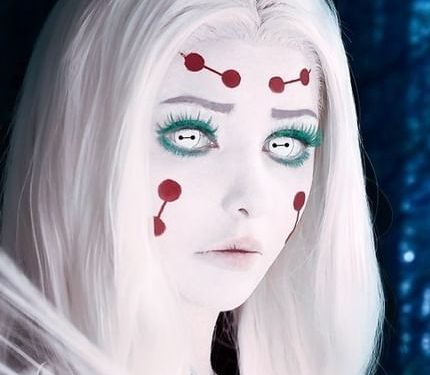 Anegumo - lentille de couleur Demon Slayer cosplay/Halloween ZenKon (vue 1)