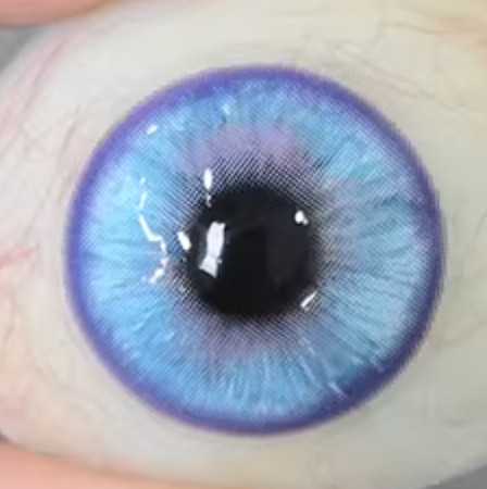 Angel Blue - lentille de couleur お人形 cosplay/Halloween ZenKon (vue 1)
