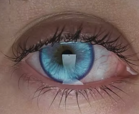 Angel Blue - lentille de couleur お人形 cosplay/Halloween ZenKon (vue 2)