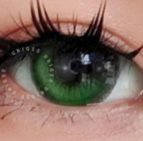 Anime Tears - lentille de couleur アニメ&漫画 cosplay/Halloween ZenKon (coloris Vert)