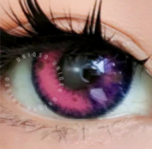 Anime Tears - lentille de couleur アニメ&漫画 cosplay/Halloween ZenKon (coloris Violet)