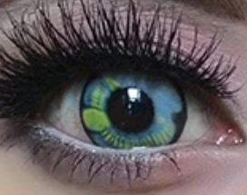 Anime - lentille de couleur アニメ&漫画 cosplay/Halloween ZenKon (coloris Gris)