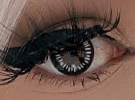 Anime - lentille de couleur アニメ&漫画 cosplay/Halloween ZenKon (coloris Noir)