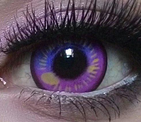 アニメ(7種類) 【度付き可能】- SFX-EYES 全眼カラコン 特殊カラコン コスプレ ハロウイン オーダーメイド アニメ 漫画 度付き 度入り 度あり