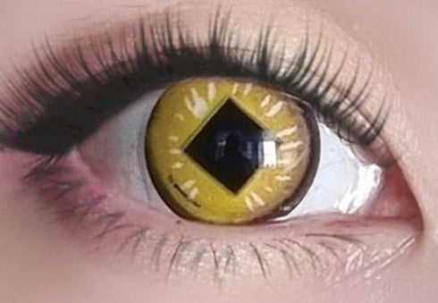 アニメ・ダイアモンド- SFX-EYES 全眼カラコン 特殊カラコン コスプレ ハロウイン オーダーメイド アニメ 漫画 度付き 度入り 度あり