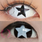 アニメスター (2種類) 【度付き可能】- SFX-EYES 全眼カラコン 特殊カラコン コスプレ ハロウイン オーダーメイド アニメ 漫画 度付き 度入り 度あり