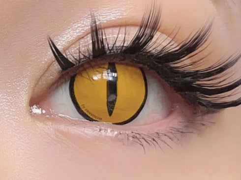 Beast Series - lentille de couleur Miss Kobayashi's Dragon Maid cosplay/Halloween ZenKon (coloris Orange)