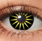 Black Sun - lentille de couleur ホラー&ゾンビ cosplay/Halloween ZenKon