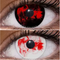 Blood Raven - lentille de couleur ホラー&ゾンビ cosplay/Halloween ZenKon