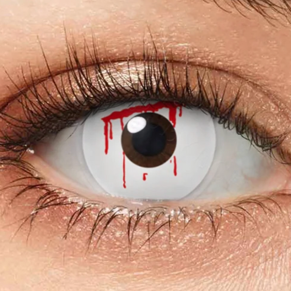 Blood Slit - lentille de couleur ホラー&ゾンビ cosplay/Halloween ZenKon