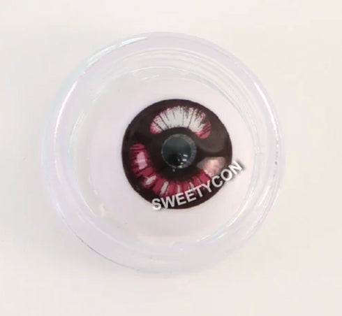 ボバ【度付き可能】- SFX-EYES 全眼カラコン 特殊カラコン コスプレ ハロウイン オーダーメイド アニメ 漫画 度付き 度入り 度あり