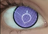 Border Mesh / Rayne Ames - MASHLE - lentille de couleur Demon Slayer cosplay/Halloween ZenKon (coloris Violet)