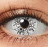 ブラック・感染- SFX-EYES 全眼カラコン 特殊カラコン コスプレ ハロウイン オーダーメイド アニメ 漫画 度付き 度入り 度あり