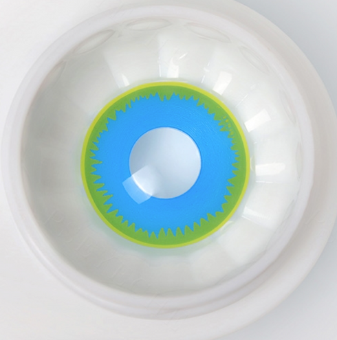 Blue Storm - lentille de couleur RY204 cosplay/Halloween ZenKon (vue 1)