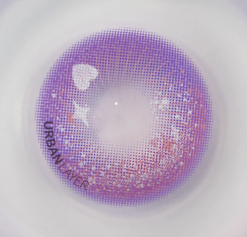 Candypop - lentille de couleur cosplay/Halloween ZenKon (coloris Violet)