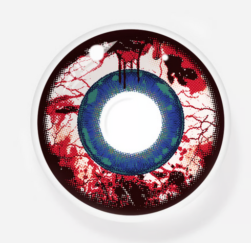 Zombie Chasmic - lentille de couleur cosplay/Halloween ZenKon (vue 2)