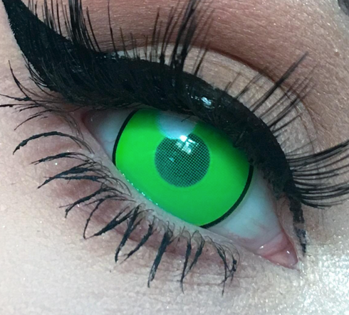 Cloud Anime - lentille de couleur Demon Slayer cosplay/Halloween ZenKon (coloris Vert)