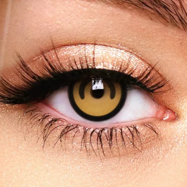 Creepy Yellow - lentille de couleur アニメ&漫画 cosplay/Halloween ZenKon