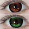 Goth Spider - lentille de couleur ホラー&ゾンビ cosplay/Halloween ZenKon