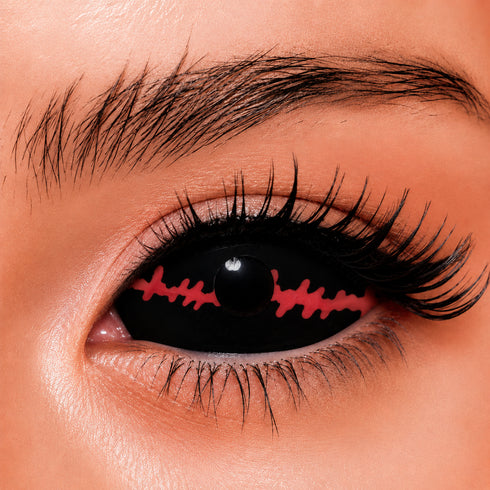 【Scléra】Red Stitch - lentilles sclérales cosplay ZenKon - image 1
