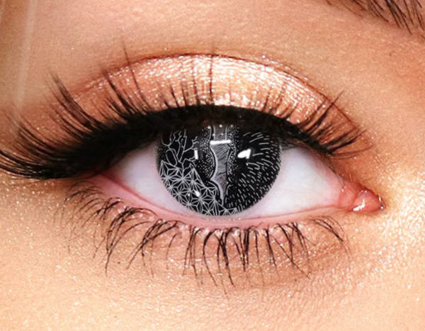 Dark Sparkle - lentille de couleur cosplay/Halloween ZenKon