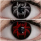 Dark Spider - lentille de couleur ダーク cosplay/Halloween ZenKon