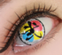 Douma V2 - lentille de couleur Demon Slayer cosplay/Halloween ZenKon (vue 1)